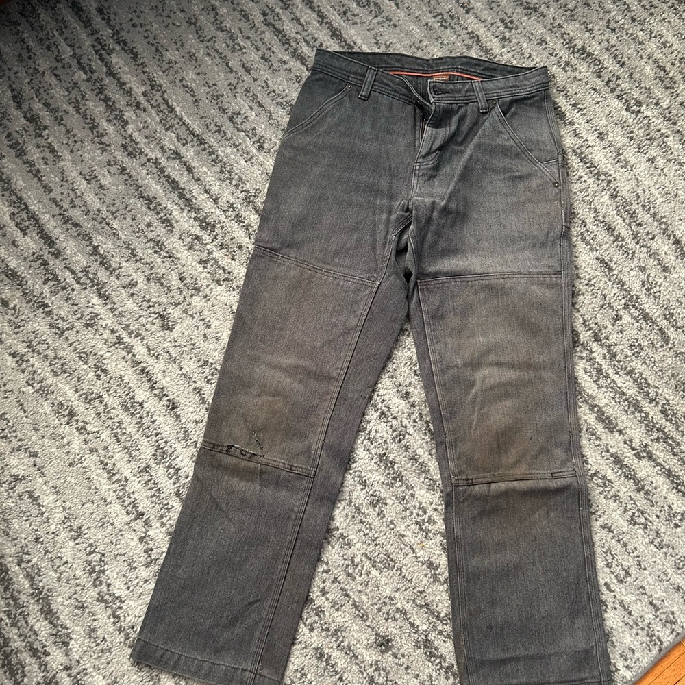 Vintage Patagonia Climbing double knees 
Gray